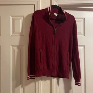 Men’s Merona zipper front cardigan size M